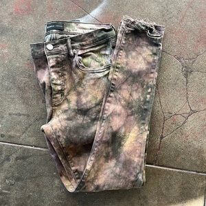 Purple Brand Toe Die Jeans